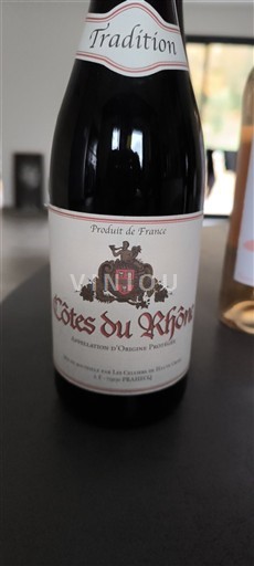 Valle del Rodano Côtes-du-Rhône Les Coteaux du Rhodanien Tradition Senza annata