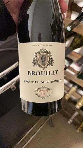 Beaujolais Brouilly Château Chapitre 2022