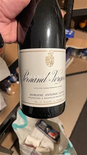 Borgonha Pernand-vergelesses Domaine Antonin Guyon Não Sazonado