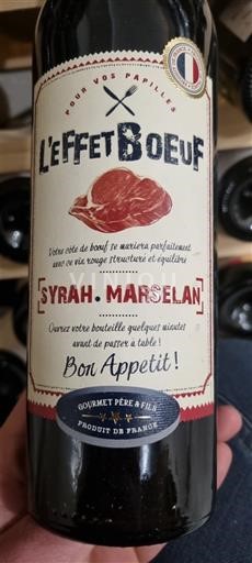 Linguadoca e Rossiglione Paese d'Oc Gourmet Père & Fils L'Effet Boeuf Senza annata