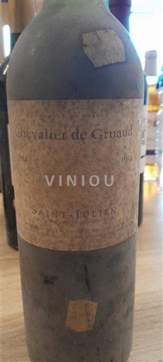 Bordeaux Saint-Julien Chevalier de Gruaud 1964