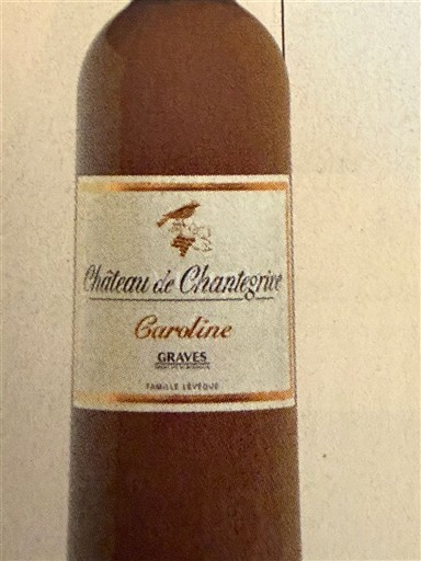 Bordeaux Graves Château Chantegrive Caroline 2023