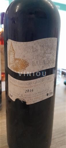Bordéus Saint-Émilion Grand Cru Grand Cru Château Ballan-Larquette 2016
