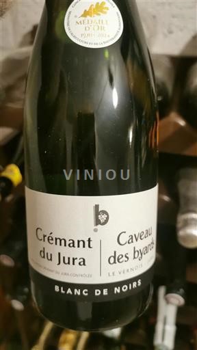 Jura Crémant du Jura Caveau des Byards Le Vernois Ei vuosikertaa