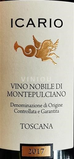 Tuscany Vino Nobile di Montepulciano Icario 2017