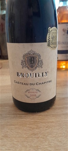 Beaujolais Brouilly Château Chapitre 2019