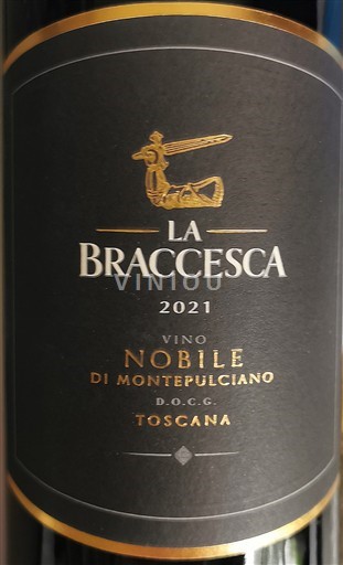 Toscana Vino Nobile di Montepulciano Marchesi Antinori La Braccesca 2021