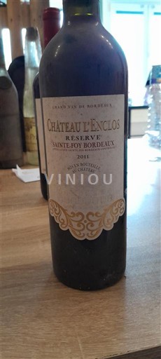 Bordeaux Sainte-Foy-Bordeaux Château L'Enclos Réserve 2011