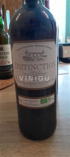 Bordeaux Cadillac-côtes-de-bordeaux Distinction 2011