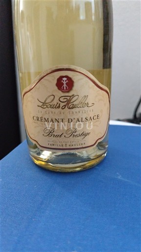 Alsace Crémant d'Alsace Louis Hauller Brut Prestige Không niên vụ