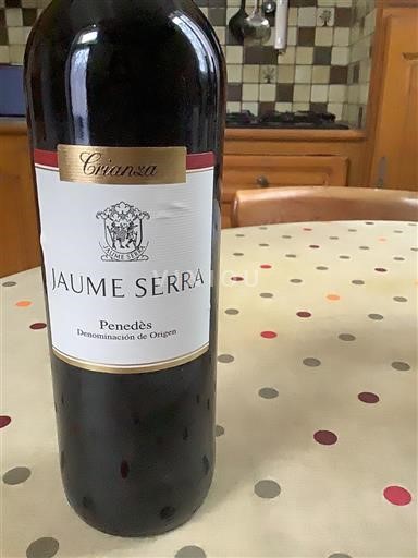 Katalonien Penedès Jaume Serra Crianza 2013