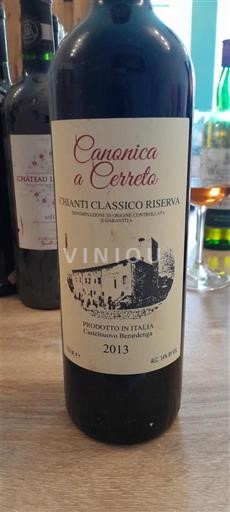 Toscana Chianti Classico Canonica a Cerreto Chianti Classico Riserva 2013