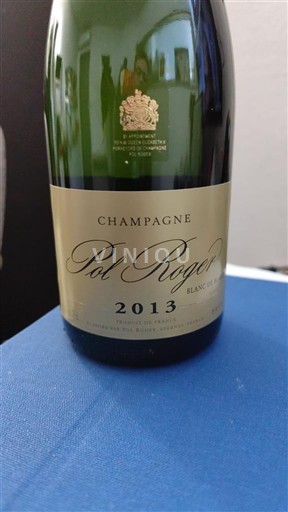Champagne Champagner Pol Roger Blanc de Blancs 2013
