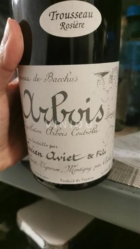 Jura Arbois Lucien Aviet & Fils Trousseau Rosière 2023