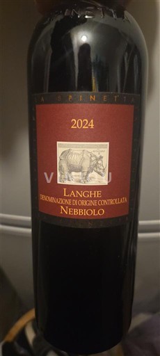 Vin Rouge sec La Spinetta 2024 Italija Pijemont Ланге DOC