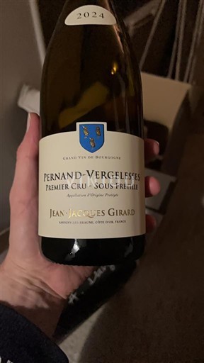 Burgundi Pernand-vergelesses Premier Cru Jean-Jacques Girard Sous Frétille 2024