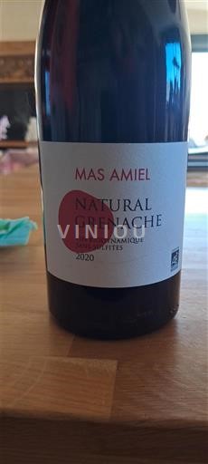 Languedoc ja Roussillon Katalonianrinteet Mas Amiel Natural Grenache 2020