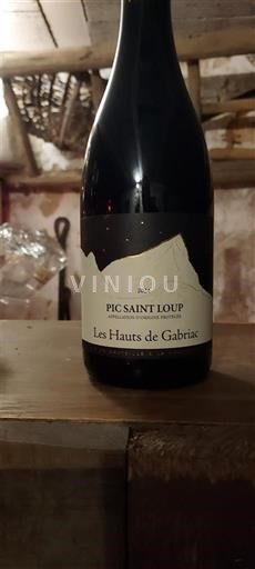 Languedoc Pic-saint-loup Les Hauts de Gabrias 2018