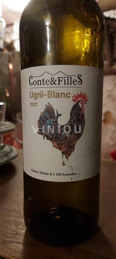 Zuidwest-Frankrijk Côtes de Gascogne Conte & Filles Ugni-Blanc 2021