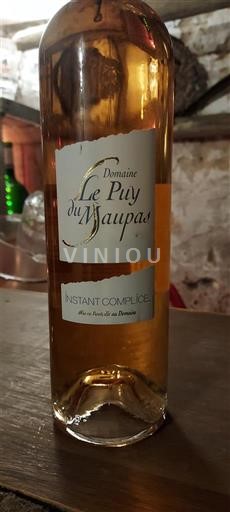 Loire Valley Rosé de Loire Domaine Le Puy du Maupas Instant Complice Non-Vintage