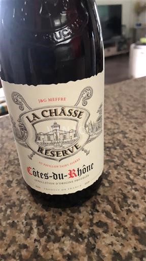 Valle del Rodano Côtes-du-Rhône J&G Meffre La Chasse Réserve 2023