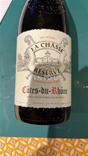 Rhônedalen Côtes-du-rhône J&G Meffre La Chasse Réserve 2023