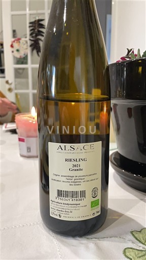 Alsasko Nespecifikováno Domaine Bernhard-Reibel Granite 2021