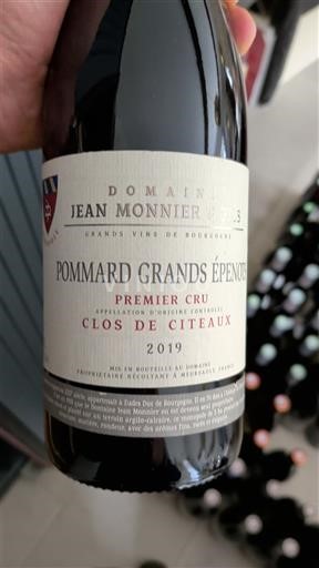 Burgund Nicht spezifiziert Premier Cru Domaine Jean Monnier et Fils Clos de Citeaux 2019