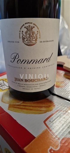Bourgogne Pommard Jean Bouchard 2019