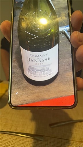 Vallée du Rhône Châteauneuf-du-pape Domaine La Janasse 2011