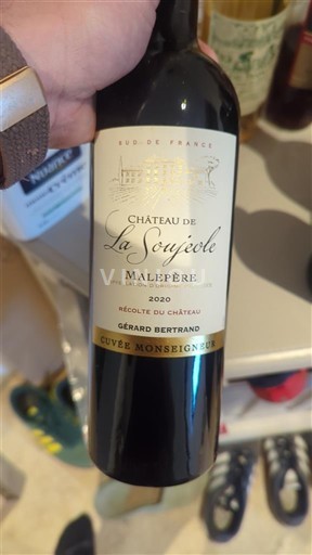 Languedoc Malepère Château La Soujeole Monseigneur 2020