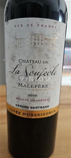 Languedoc Malepère Château La Soujeole Monseigneur 2020