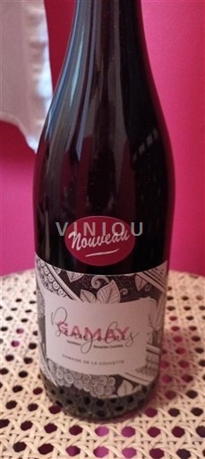 Beaujolais Beaujolais Nouveau Domaine La couvette Không niên vụ