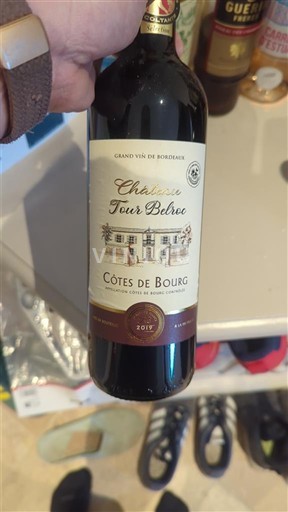 Burdeos Côtes-de-bourg Château Tour Bebrec 2019