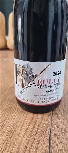Burgundsko Rully Premier Cru Domaine S Chauchoux Raboource Monopole 2024