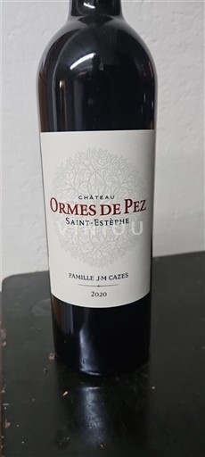 Burdeos Saint-Estèphe Château ORMES de PEZ 2020