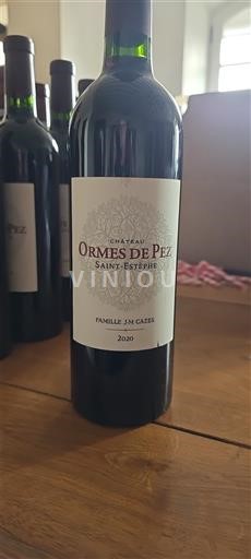 Bordeaux Saint-Estèphe Château ORMES de PEZ 2020