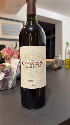 Bordeaux Saint-Estèphe Château ORMES de PEZ 2020