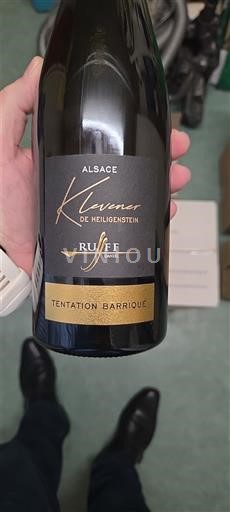 Alsazia Klevener di Heiligenstein Ruff Tentation Barrique 2022