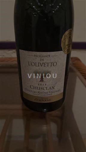Rhônedalen Côtes-du-Rhône-Villages L'Olivetto Chusclan 2018