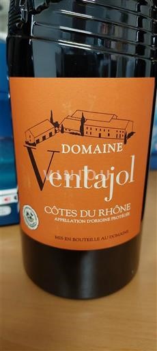 Rhône-dalen Côtes-du-Rhône Domaine Ventajol Ikke årgangsbestemt