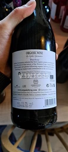 Obalna regija Ni doloceno Sophie germanier Pinotage 2021