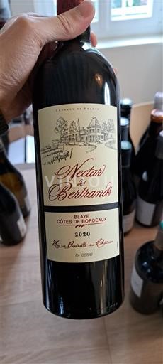 Burdeos Blaye-Côtes de Burdeos Nectar de Bertrands 2020