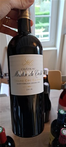 Bordeaux Saint-Émilion Grand Cru Grand Cru Château Moulin du Cadet 2018