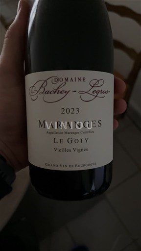 Burgundsko Maranges Domaine Bachey-Legros Le Goty Vieilles Vignes 2023