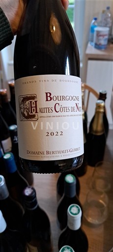 Burgundi Määrittelemätön Domaine Berthaut-Gerbet 2022