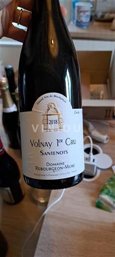 Burgundsko Volnay Premier Cru Domaine Rebourgeon-Mure Santenots 2018