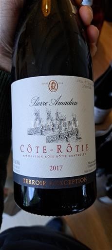 Rhône Valley Côte-Rôtie Pierre Amadieu Terroir d'Exception 2017