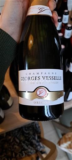 Champagne Sâm-panh Grand Cru Georges Vesselle Origine Không niên vụ