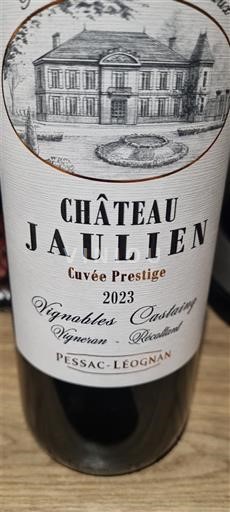 Bordeaux Pessac-Léognan Château Jaulien Prestige 2023